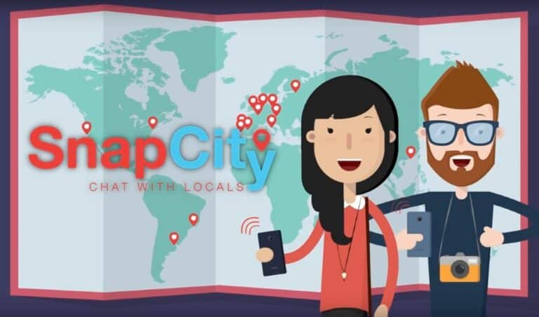 SnapCity – App para ganhar dinheiro ajudando turistas