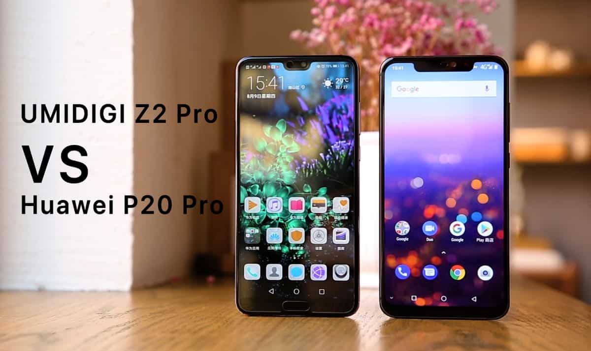 UMIDIGI Z2 Pro VS Huawei P20 Pro