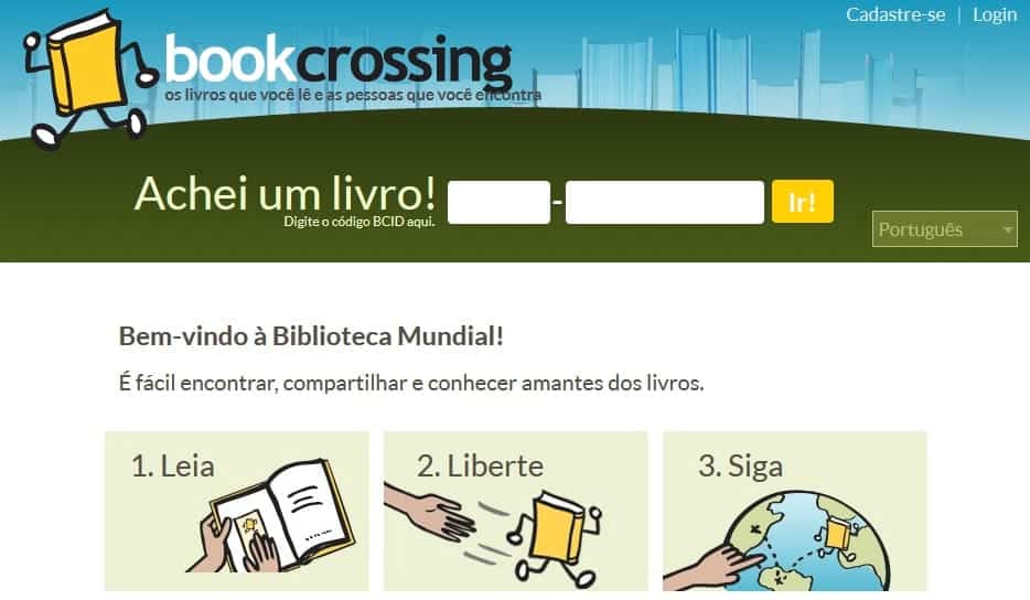 site de bookcrossing