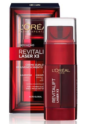 Amostra Grátis:  L’Oréal Revitalift Laser X3