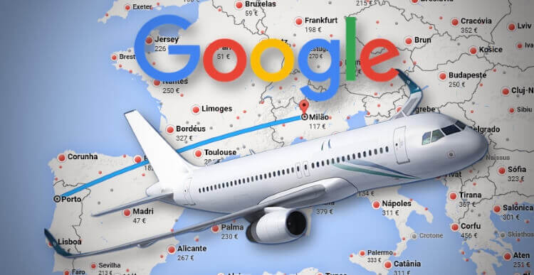 Encontre voos baratos com o Google Flights
