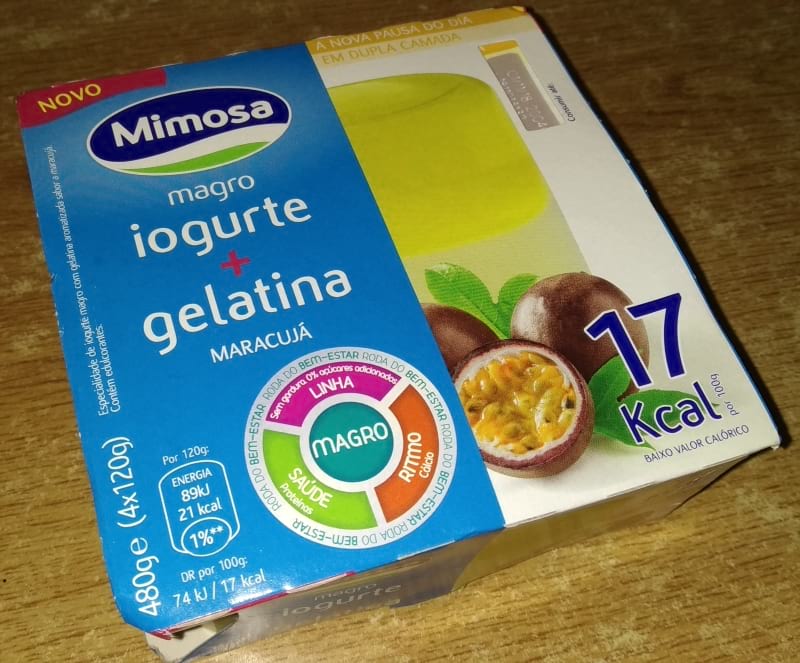 Iogurte+Gelatina Mimosa