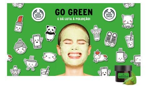 Amostra Grátis: Máscara de Chá Verde Matcha Japonês da The Body Shop