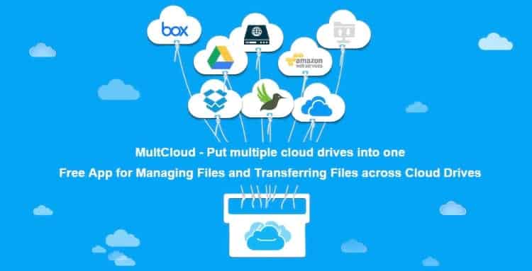 MultCloud – Aceda a múltiplos serviços de alojamento Cloud num só local!