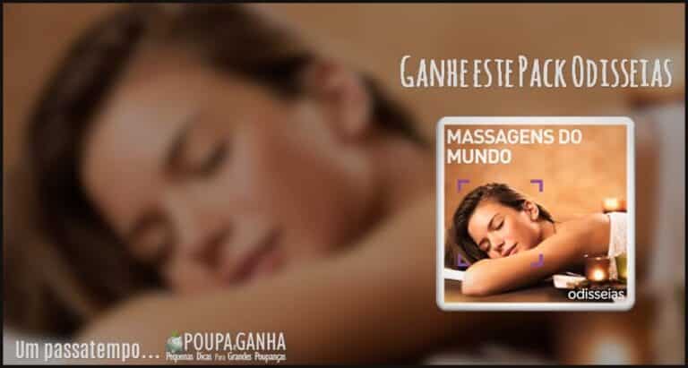 Passatempo Poupa e Ganha: Ganhe uma Massagem Relaxante