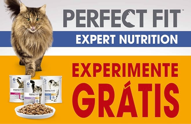 Oportunidade: 100% de reembolso em alimento para gato “Perfect Fit”